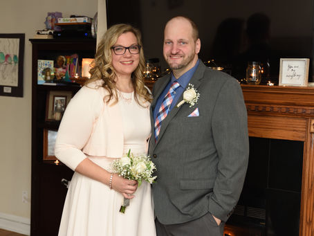 A lovely Home Wedding!