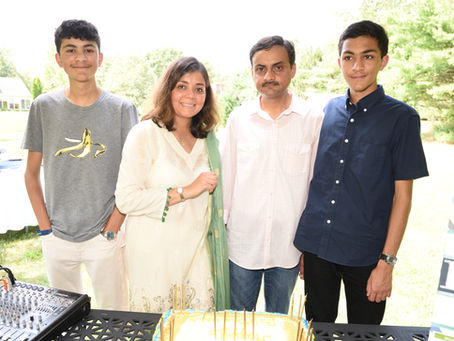 Backyard 50th Birthday Celebration