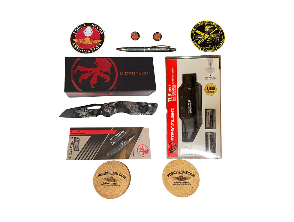 Knife and Streamlight 3rd Prize