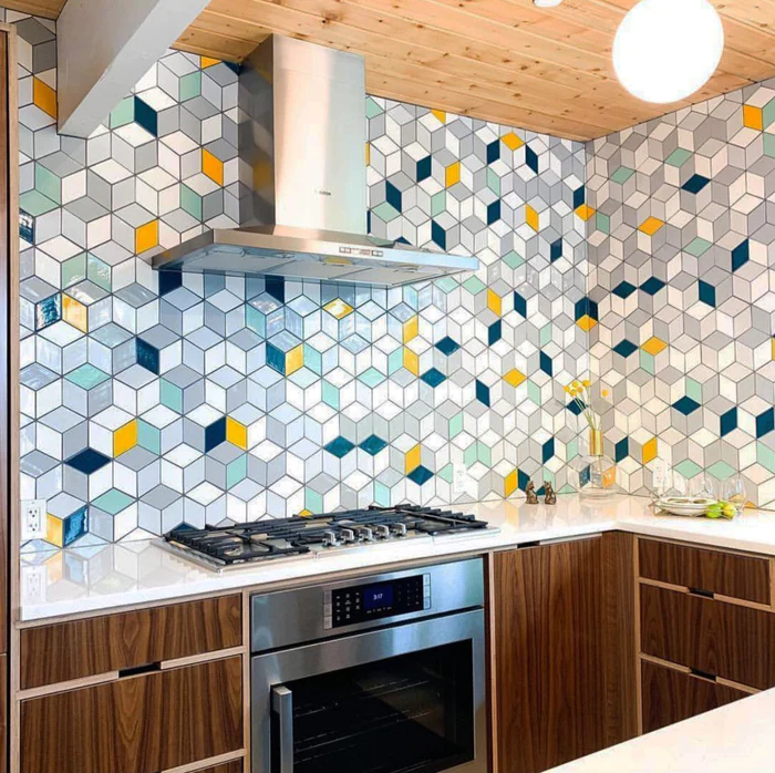 Kitchen 3D Mosaic Tiles