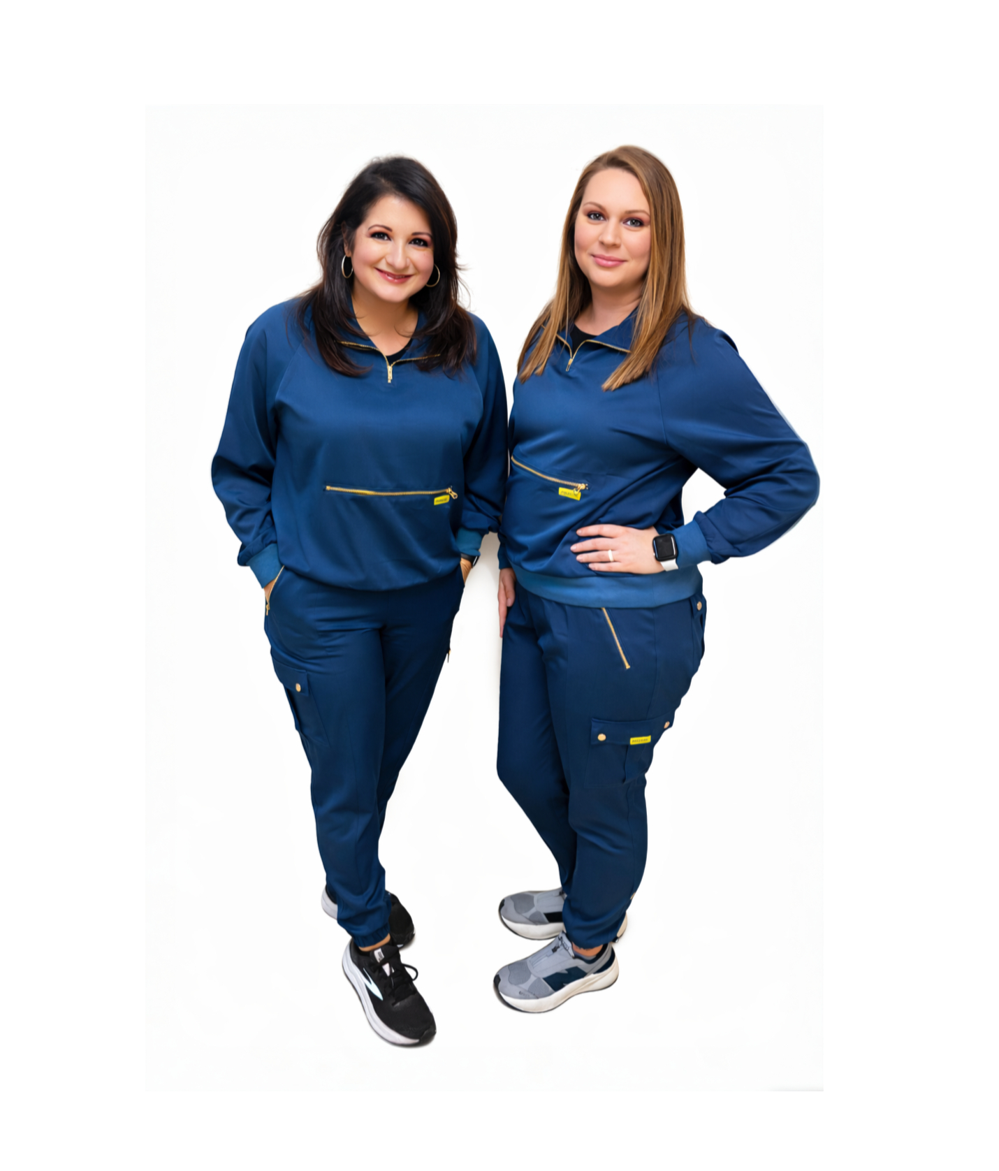 Sam 3/4 zip long sleeved Set