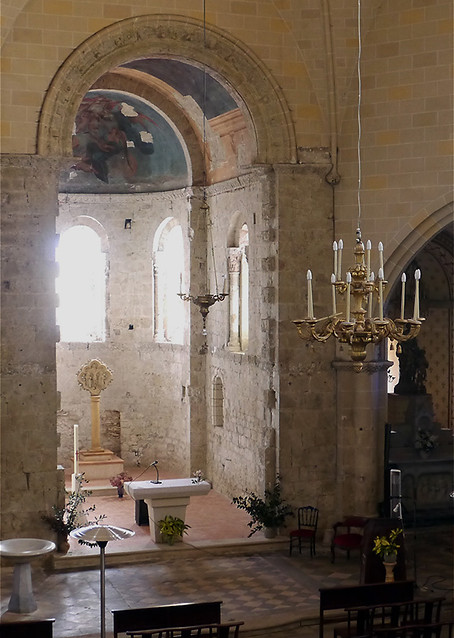 Nef église saint sernin daumazan gothique et romane