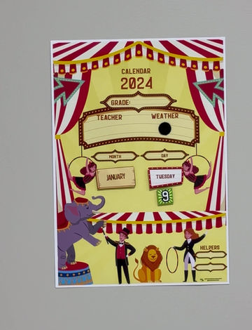Miniatura: CLASSROOM DECOR - CIRCUS