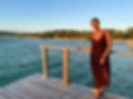Beach Sunset in Punta Rucia, Dominican Republic.