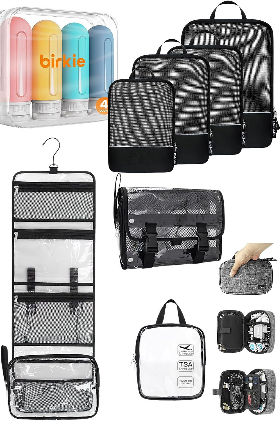 Travel Essential list for women.