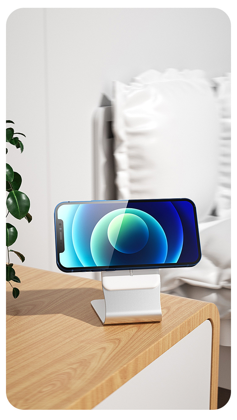 Thumbnail: Wireless Charging Desktop Stand for Mobile Phones