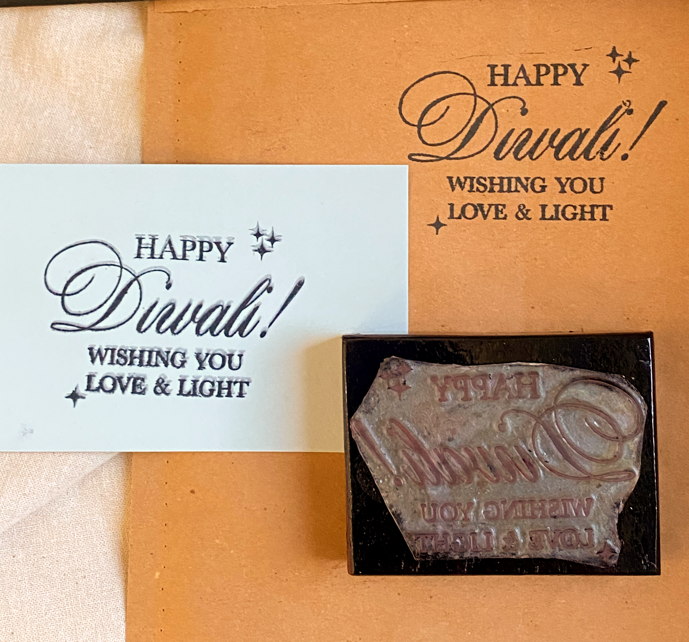 Happy Diwali Ink Stamp