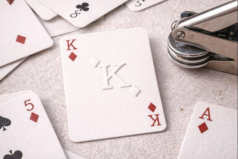 Thumbnail: The Love Deck – Personalized Initial Emboss Stamp