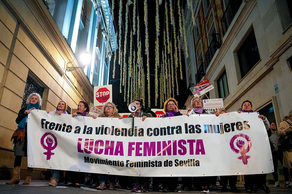 Cartel de Movimiento Feminista de Sevilla por el 25N