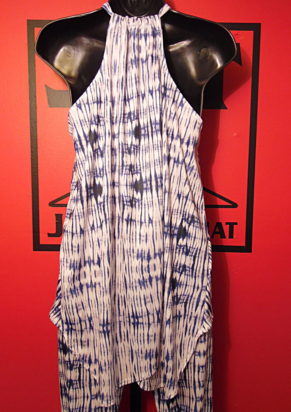 Thumbnail: Queen Bee Pants Suit - White Tie-Dye