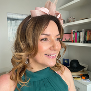 wedding guest hair & makeup, glowing radiant skin