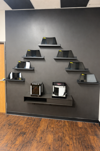 Applying premium car window tint film by expert installer