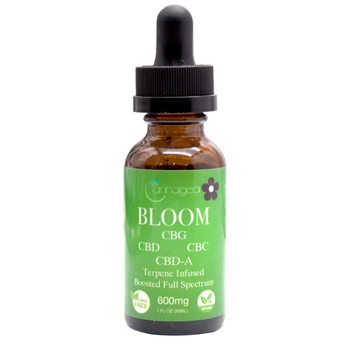 Bloom CBD Full-Spectrum Hemp Extract Drops - CBC, CBD-A, and