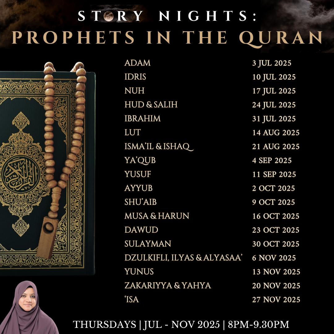 Story Night: Prophets in the Quran Lesson 7 to 12