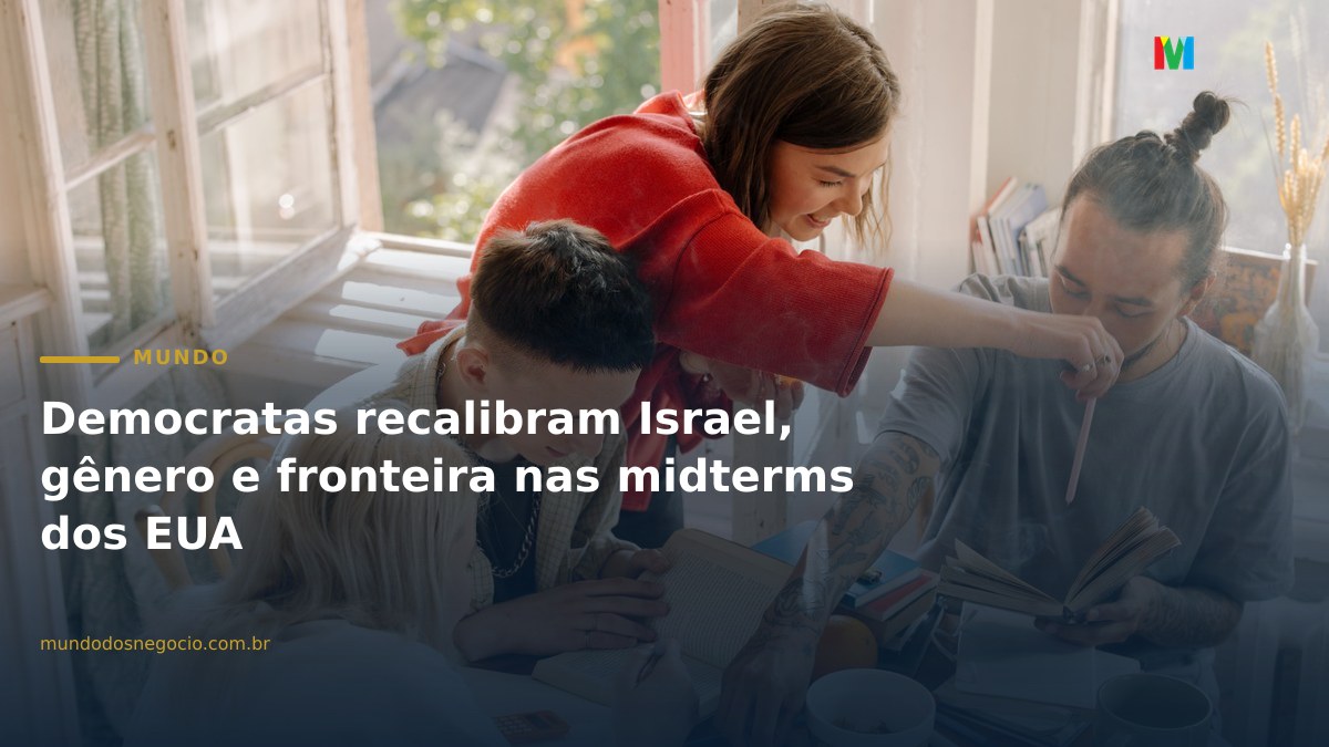 Democratas recalibram Israel, gênero e fronteira nas midterms dos EUA