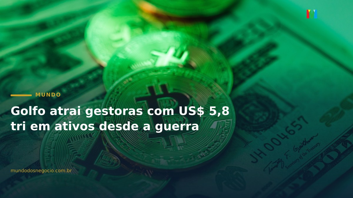 Golfo atrai gestoras com US$ 5,8 tri em ativos desde a guerra