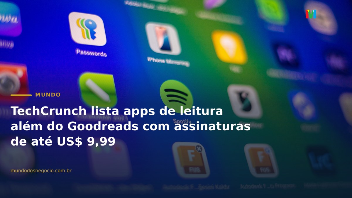 TechCrunch lista apps de leitura além do Goodreads com assinaturas de até US$ 9,99