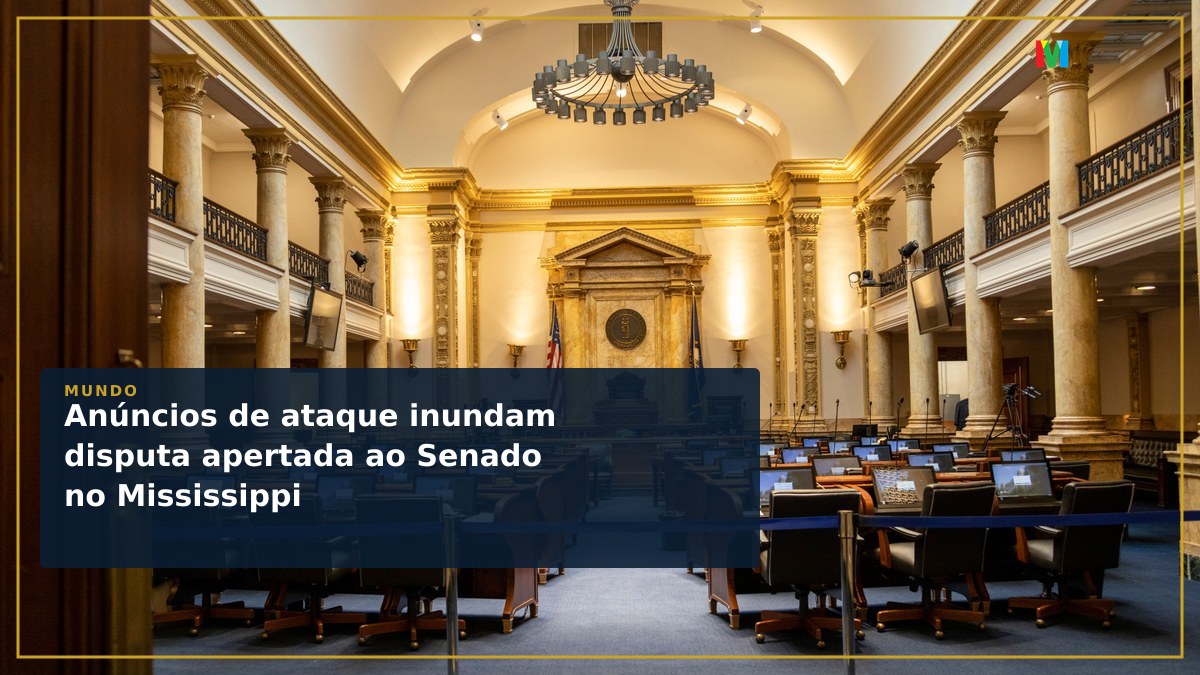 Anúncios de ataque inundam disputa apertada ao Senado no Mississippi