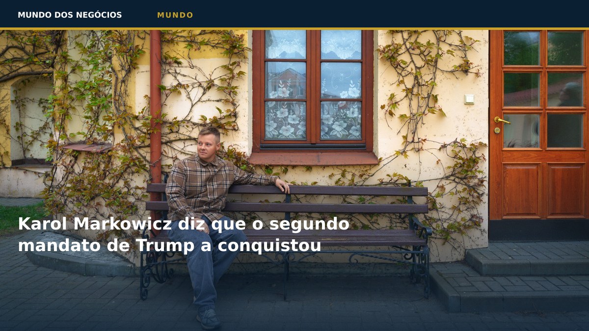 Karol Markowicz diz que o segundo mandato de Trump a conquistou