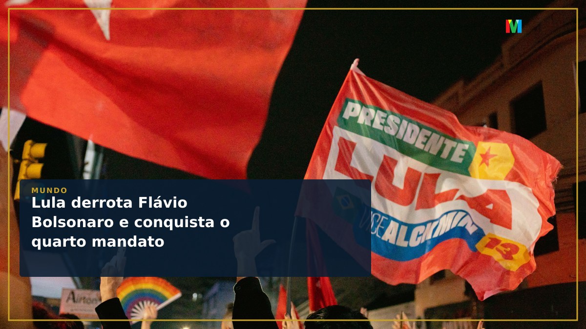 Lula derrota Flávio Bolsonaro e conquista o quarto mandato