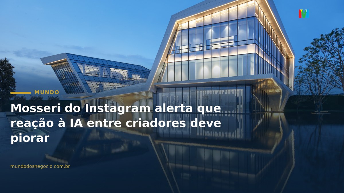 Mosseri do Instagram alerta que reação à IA entre criadores deve piorar