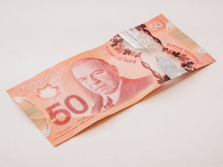 $50 Canadian Bill ---------- #money #canada #usa #bill #cash