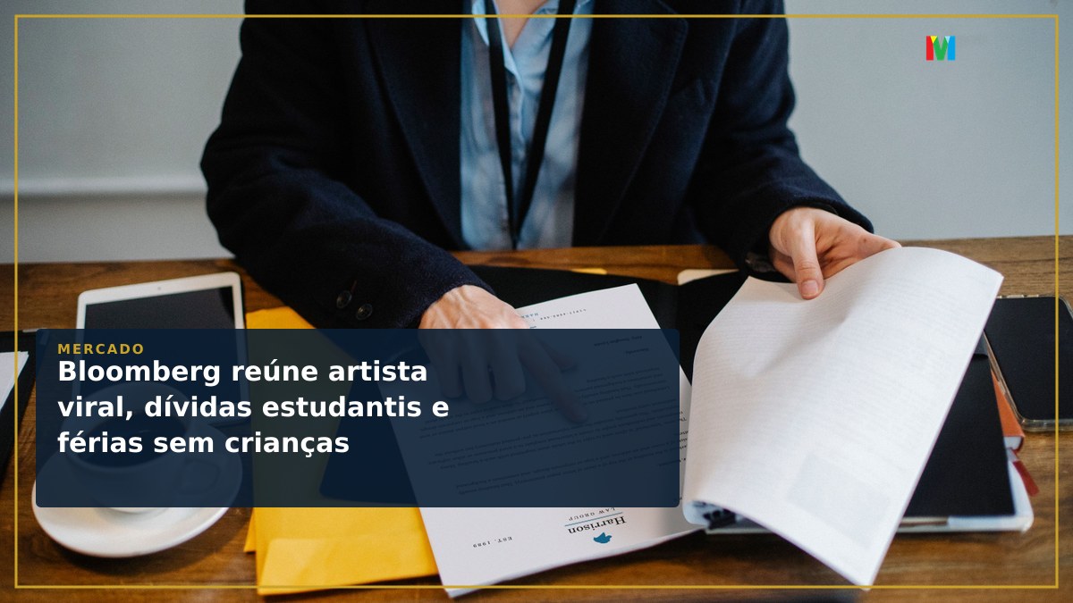 Bloomberg reúne artista viral, dívidas estudantis e férias sem crianças