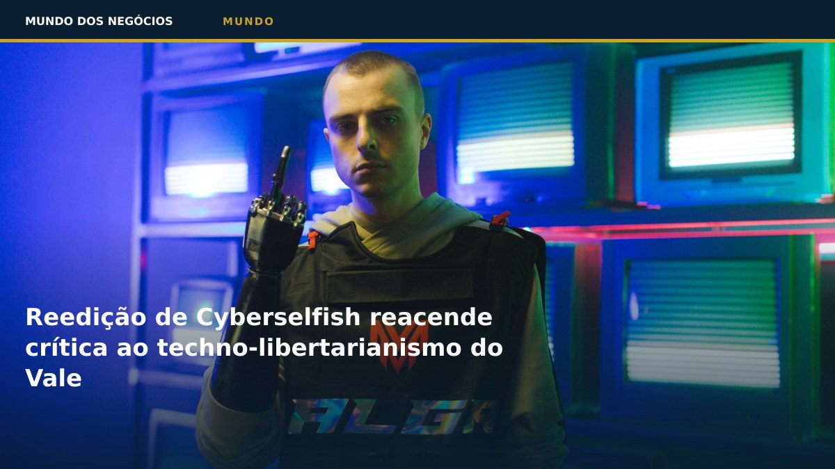 Reedição de Cyberselfish reacende crítica ao techno-libertarianismo do Vale