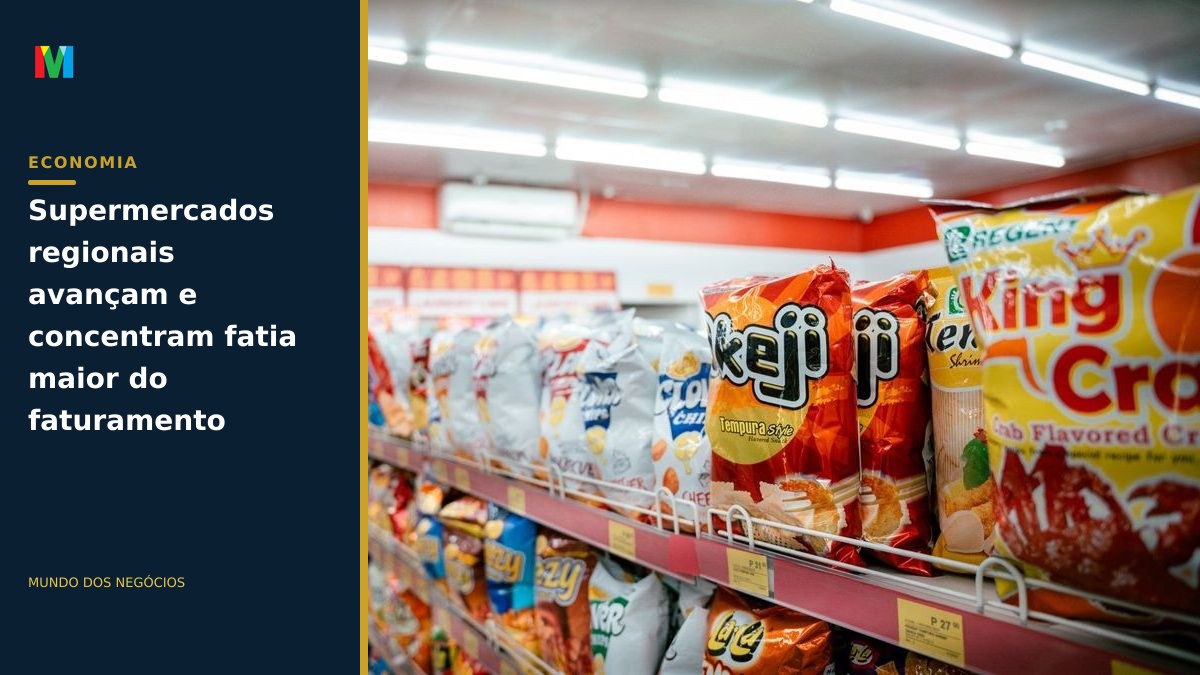 Supermercados regionais avançam e concentram fatia maior do faturamento