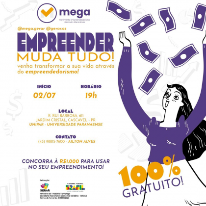 Curso Gratuito de Empreendedorismo em Cascavel: Inscrições Abertas!