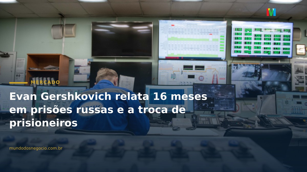 Evan Gershkovich relata 16 meses em prisões russas e a troca de prisioneiros