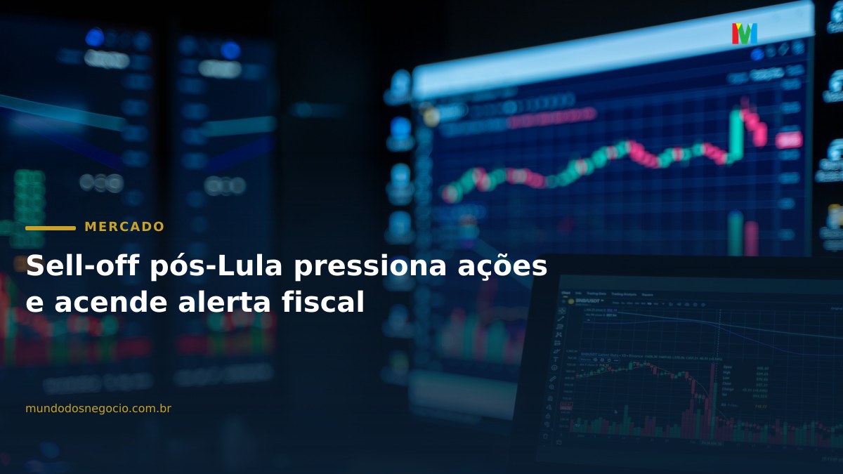 Sell-off pós-Lula pressiona ações e acende alerta fiscal