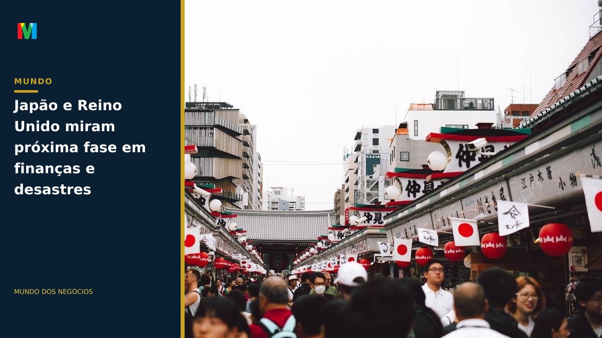 Japão e Reino Unido miram próxima fase em finanças e desastres