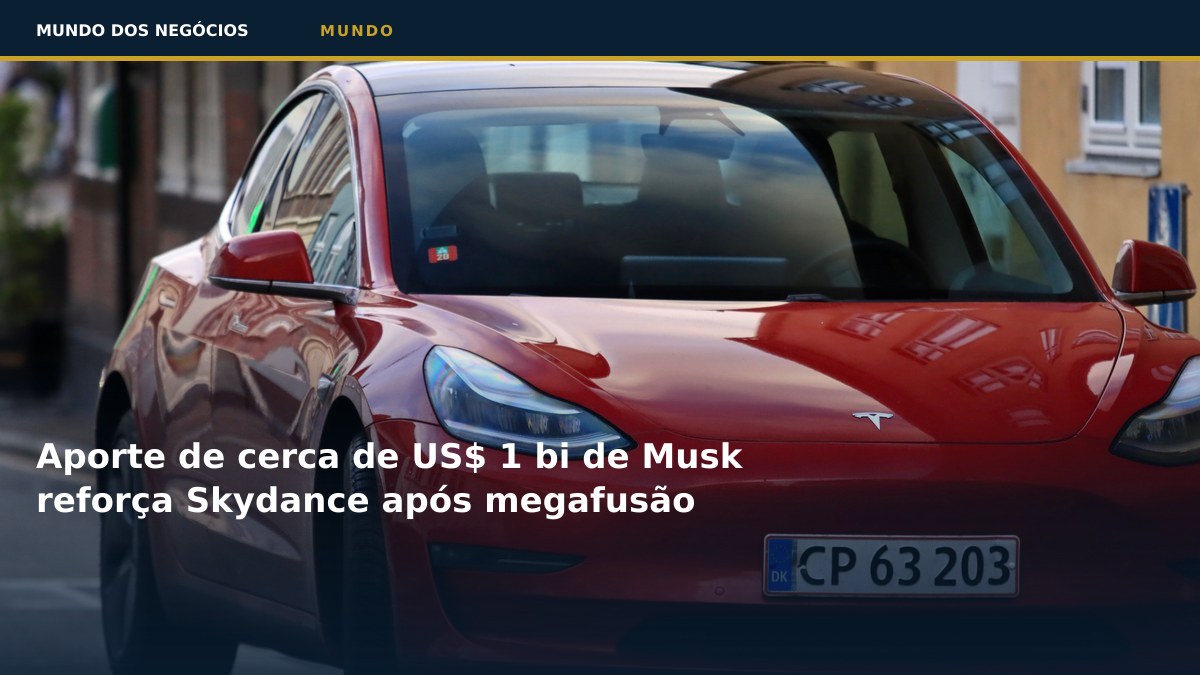 Aporte de cerca de US$ 1 bi de Musk reforça Skydance após megafusão