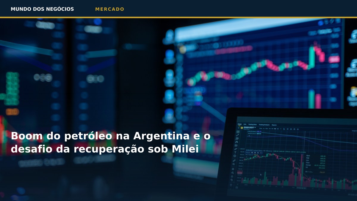Boom do petróleo na Argentina e o desafio da recuperação sob Milei