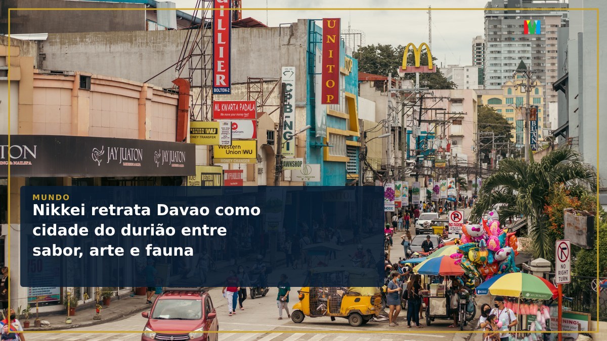 Nikkei retrata Davao como cidade do durião entre sabor, arte e fauna