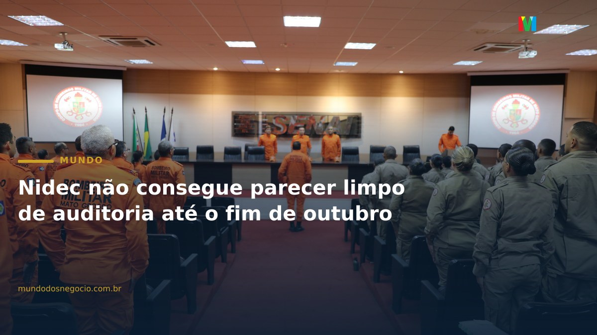 Nidec não consegue parecer limpo de auditoria até o fim de outubro