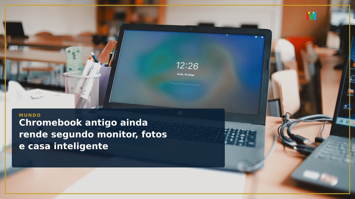 Chromebook antigo ainda rende segundo monitor, fotos e casa inteligente