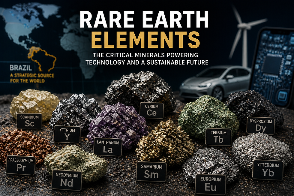 Rare Earth Minerals in Brazil: New Reserves Identified Across 12 States in 2026