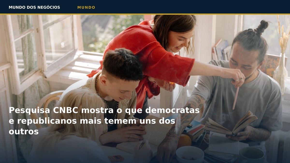 Pesquisa CNBC mostra o que democratas e republicanos mais temem uns dos outros