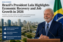 Brazil’s President Luiz Inácio Lula da Silva Highlights Economic Growth and Job Creation in 2026