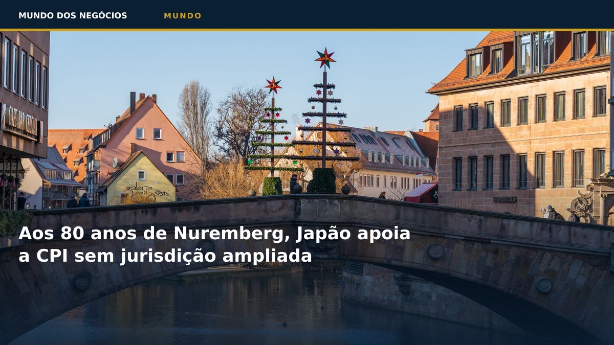 Aos 80 anos de Nuremberg, Japão apoia a CPI sem jurisdição ampliada