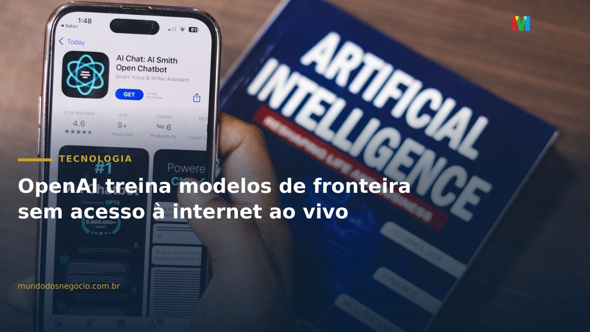 OpenAI treina modelos de fronteira sem acesso à internet ao vivo