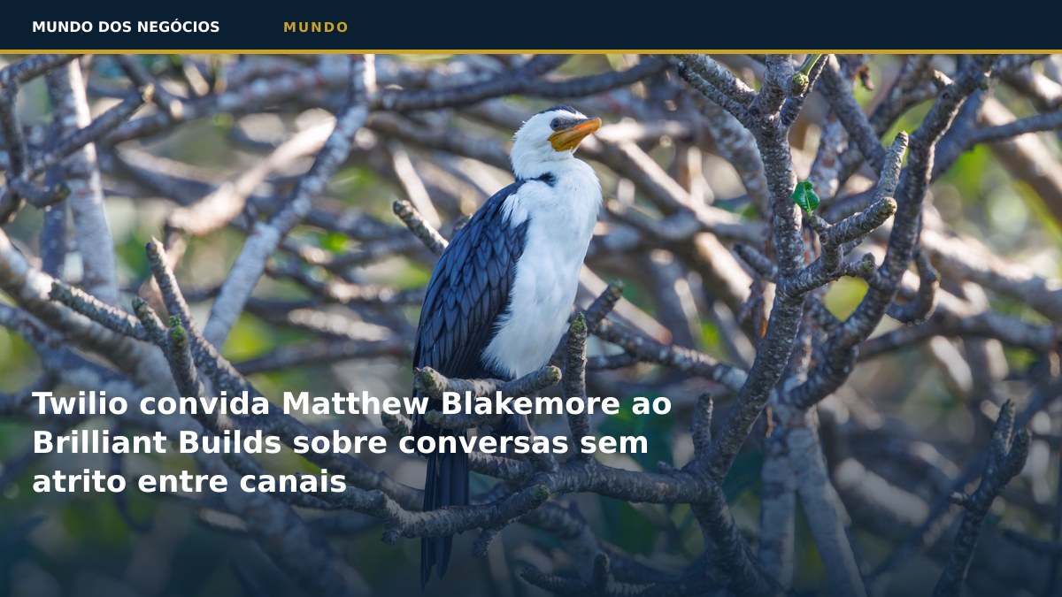Twilio convida Matthew Blakemore ao Brilliant Builds sobre conversas sem atrito entre canais