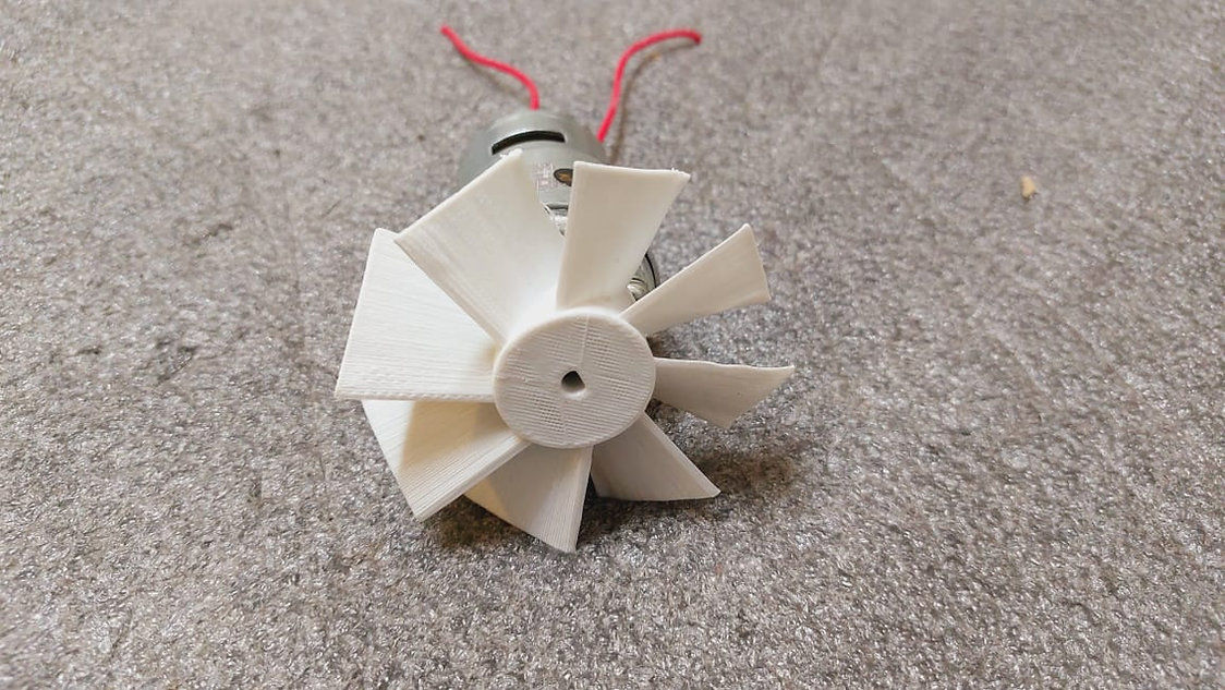 RS775 DC Motor High Speed Suction Blade Axial Propeller Blade