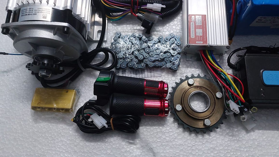 Thumbnail: 48volt 750watts Motor+18AH Lithium Battery, Electric Bike Full Conversion Kit