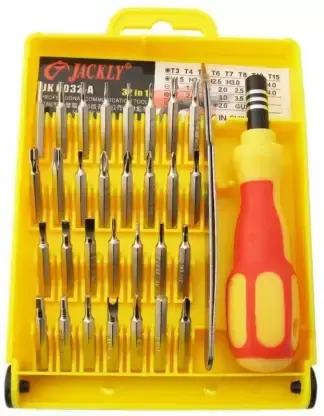 Thumbnail: Jackly JK-6032E Screw Driver set 32 in 1 Full Set precise premimum quality