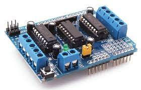 Thumbnail: L293D Motor Driver Shield Board, Arduino Robotics DC Motor/Stepper Controller
