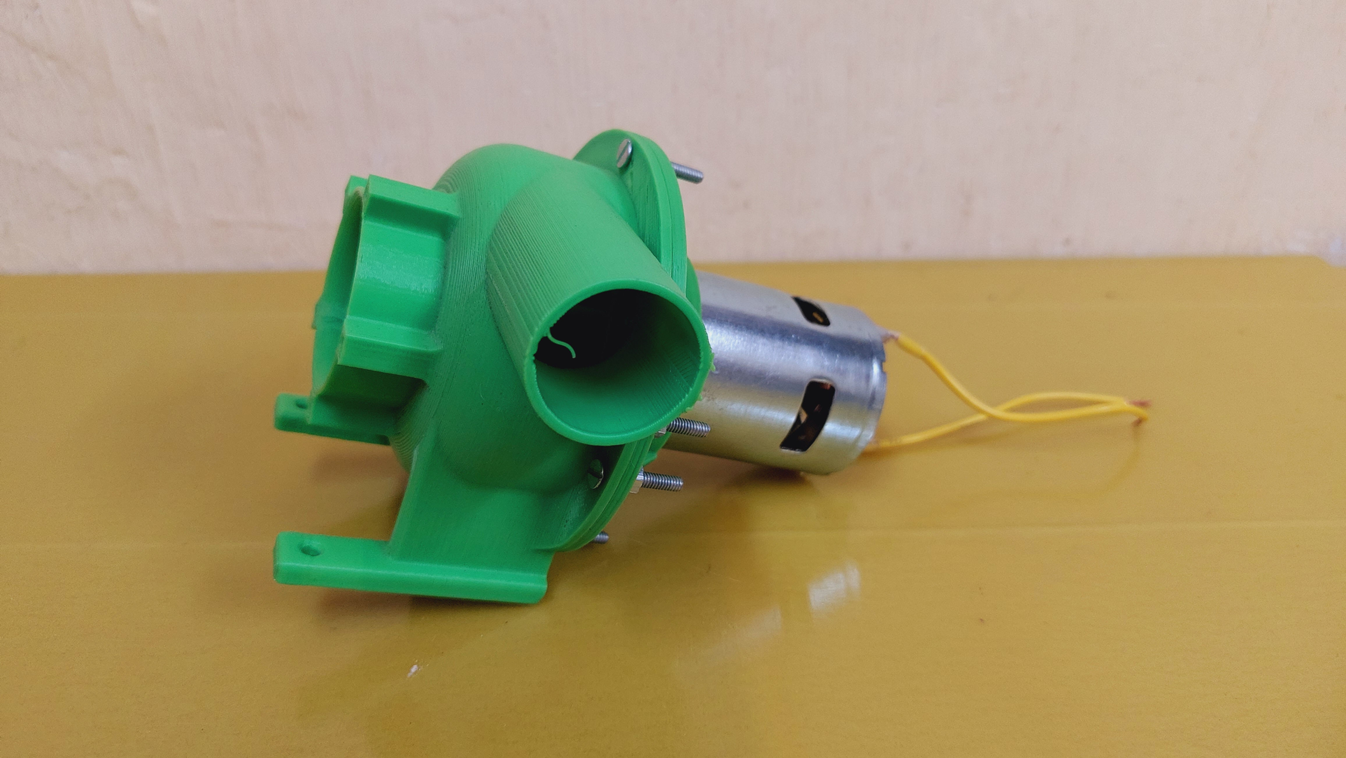 Full Assembled Powerful DC 12-24volt RS775 DC Motor Air Blower Set