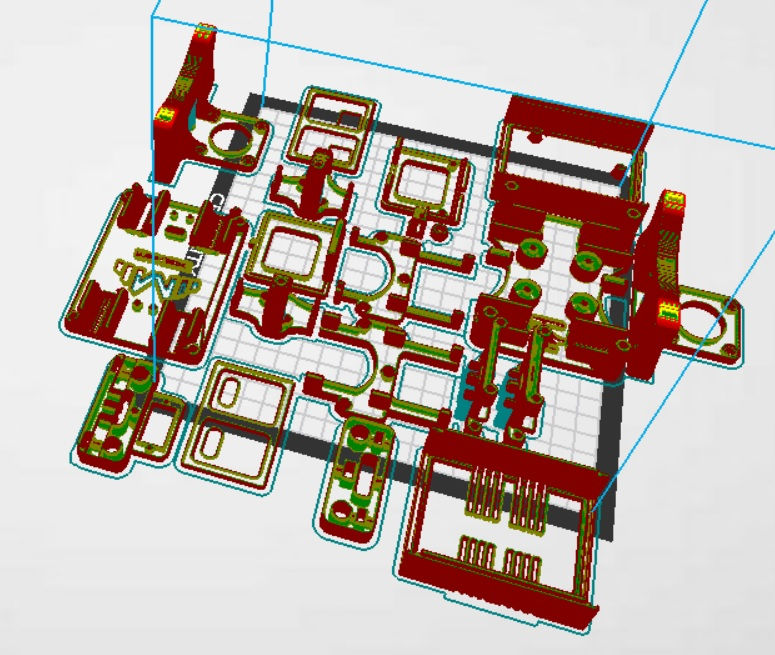 Thumbnail: Plastic AxiDraw Clone Body 3D Parts Only Drawing Robots with Arduino Casing